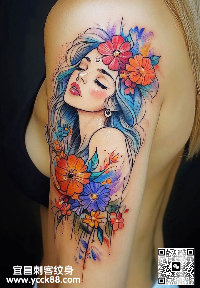 �ֱ۲廭����ɫ��